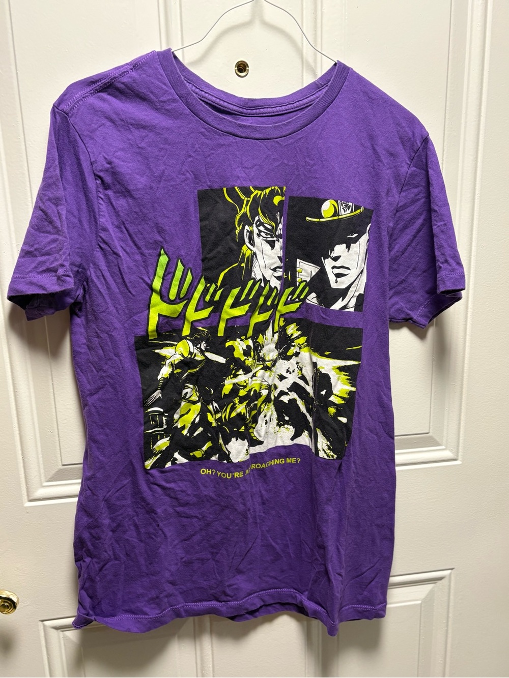 Men’s JoJo’s bazaar adventure Anime top